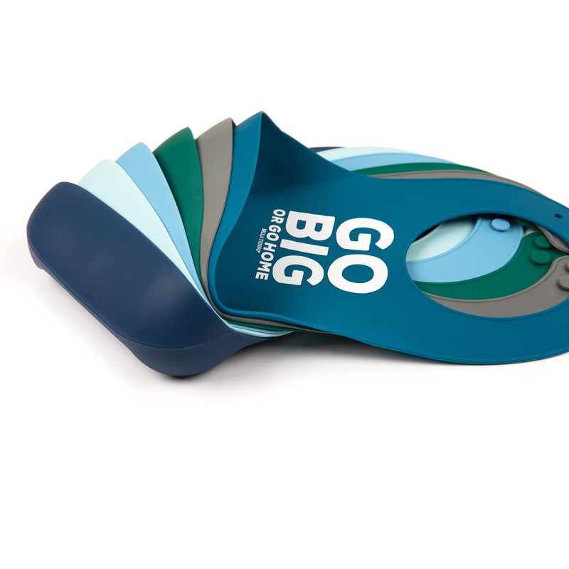 Bella Tunno Wonder Babero de silicona ajustable para niños, duradero