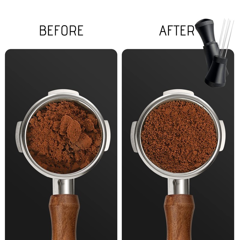 Wdt Tool, Aluminum Alloy Wdt Tool Espresso with Stand, 0.3mm