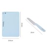 Kitchen Plastic Cutting Board, Reusable Plastic Utility Cutting Board Multifunctional