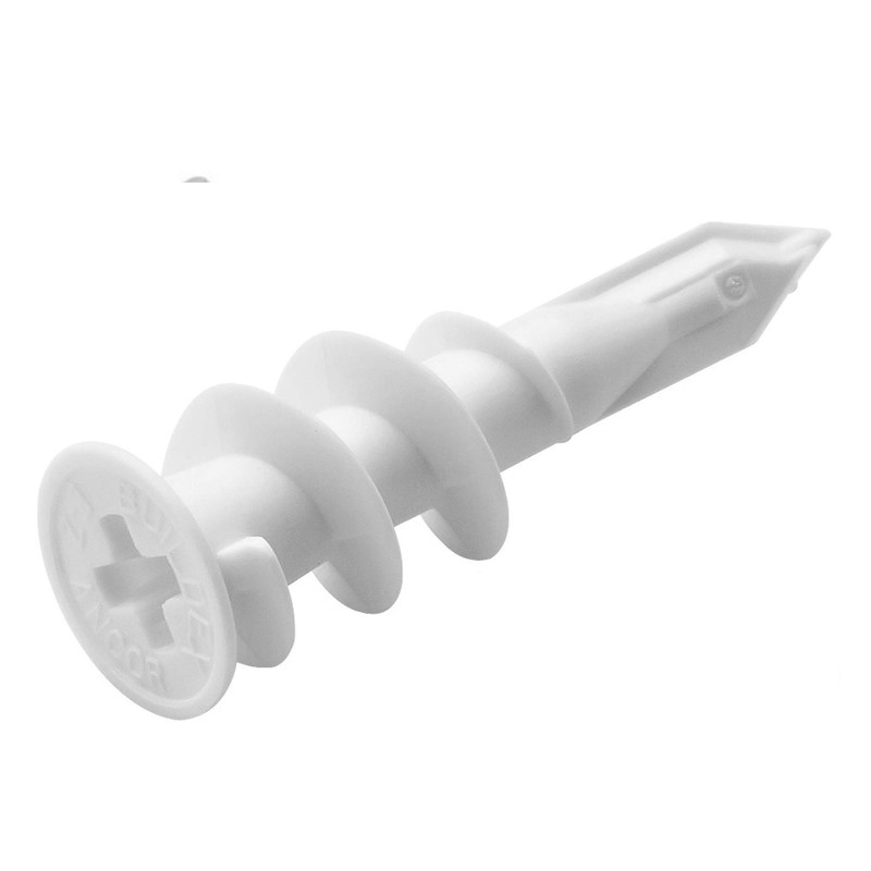 Wideskall® Self Drilling Drywall Nylon Anchors Fit #6 - #8