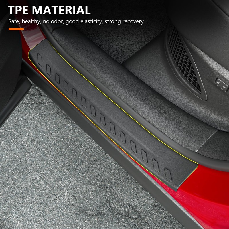 powoq Door Sill Protector Compatible with 2023-2025 Lexus RX350 RX350H