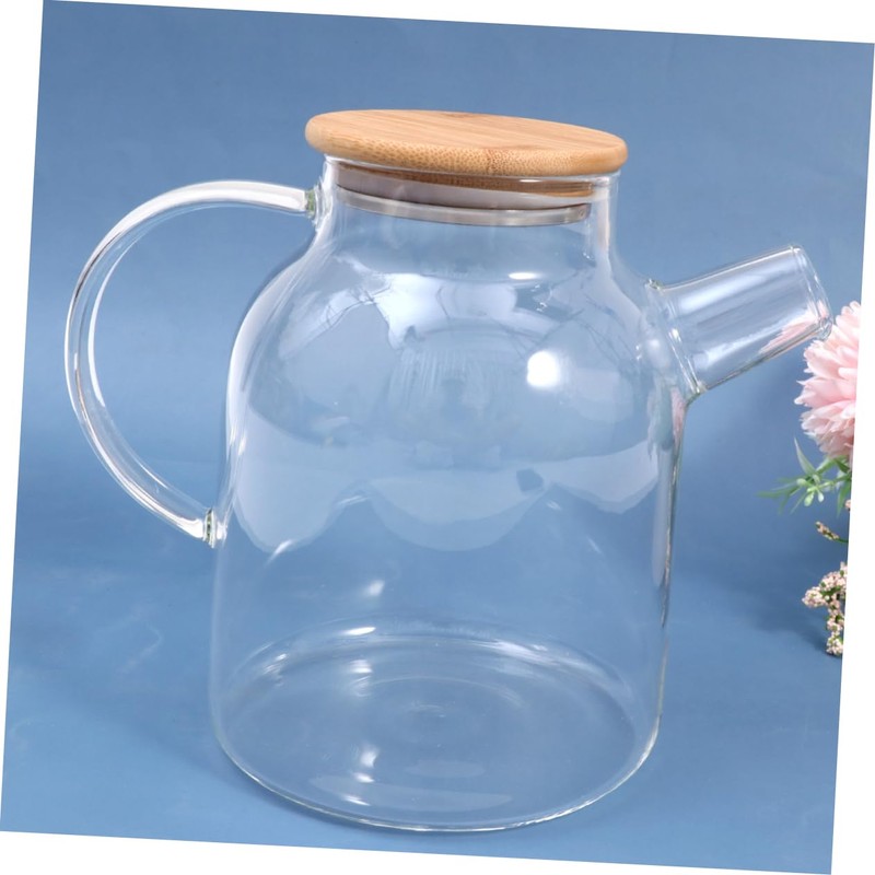 CIYODO 1.6l Glass Water Filter Kettle with Strainer Camping Kettle