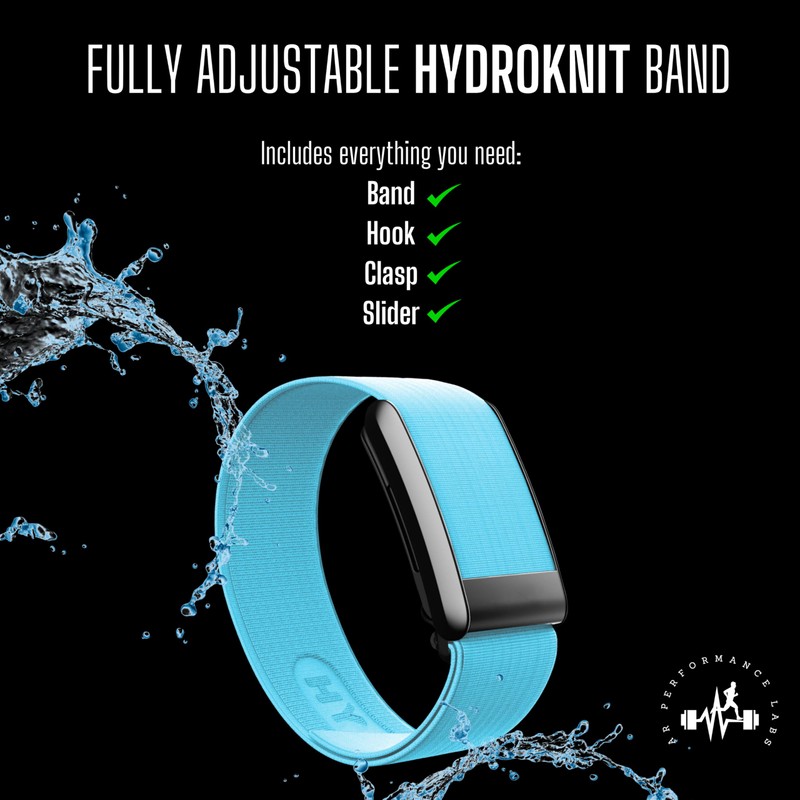 AR LABS Whoop 4.0 Compatible HydroKnit Wrist Band | Fast-Drying,