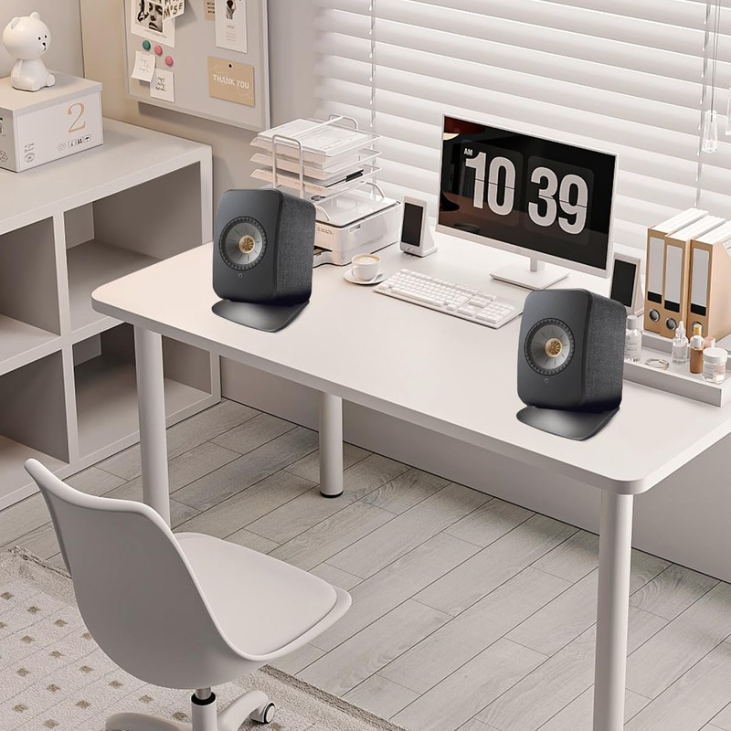 1pcs for Kef Speaker Stand Studio Speaker Desktop Holder Wedge