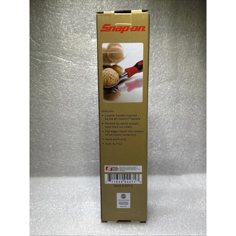 Snap-on Tools Instinct Handle Inspired Ice Cream Scooper Great Quality