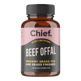 Chief Organic Beef Offal Multivitamin Capsules, 120 Capsules