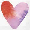 Unique Party 58561 - Watercolour Hearts Valentine's Day Cocktail Napkins,
