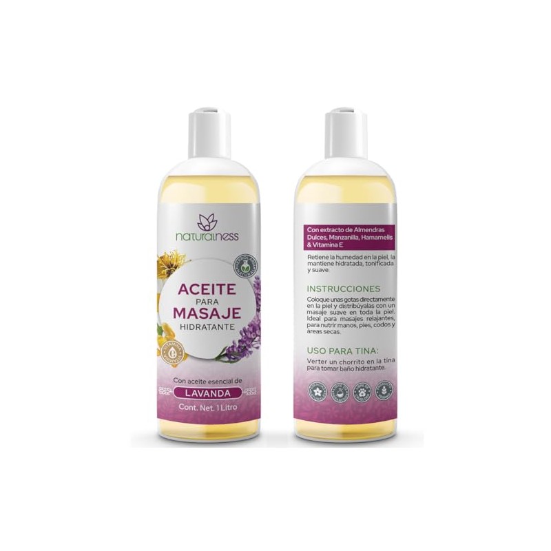 padre Hidratante NATURALNESS (LAVANDA-1LITRO)