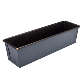 Matfer Bourgeat Exopan Steel Bread Mold/Loaf Pan, Nonstick, 15 3/4" x3 1/6"
