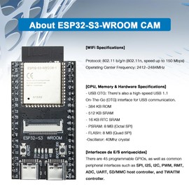 LAFVIN Super Starter Kit for ESP32-S3-WROOM Projects with Ultrasonic Sensor, ESP32-S3, with Tutorial