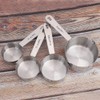 Alvinlite Measuring Cups, Set of 4 Stainless Steel Measuring Cups,