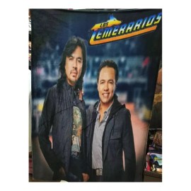 CUPRISHDIKALUR STORE Frazada Cobija Los Temerarios Individual Ultra Super Suave