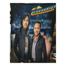 CUPRISHDIKALUR STORE Frazada Cobija Los Temerarios Individual Ultra Super Suave