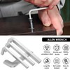 7Pcs Square Head Wrench Kit, 3/4/5/6/7/8/10mm Chrome Vanadium Steel Square