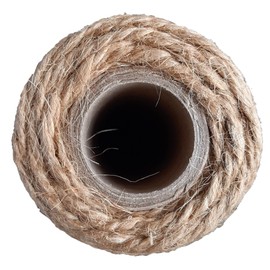 Jute Twine Decorative Cord Jute Cord Jute String for DIY Arts and Crafts Garden String Decoration Garden Cord Craft String Decoration String for DIY Arts and Crafts Gardening (2 mm/100g)