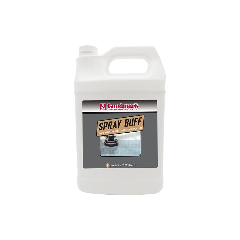 Lundmark Floor Maintainence Spray Buff Compound, 1-Gallon, 3267G01-4