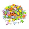 Rapesco 1492 19 mm Foldback Clips, Assorted Bright Colours, Pack