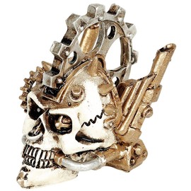 Alchemy England Steamhead Skull: Miniature Skull Unisex Skull Standard, resin,