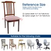 Yikko Chair Seat Covers, High Density Plaid Jacquard Ekedalen Seat