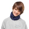 Buff Merino Lightweight Multifunktionstuch Kinder SOLID DENIM, Blau