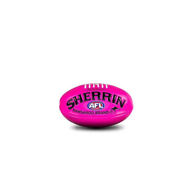 Sherrin AFL Super Soft Touch Football Pink Mini 20cm