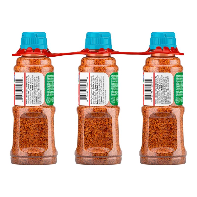 Tajin Clásico Reduced Sodium Seasoning 5 oz (Pack of 3)