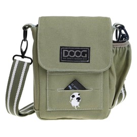 Doog Shoulder Bag Dog Walking Accessory Treat Bag Green