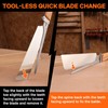 JORGENSEN Japanese Pull Saw, 9.5 Inch Pro Folding Dovetail Saw