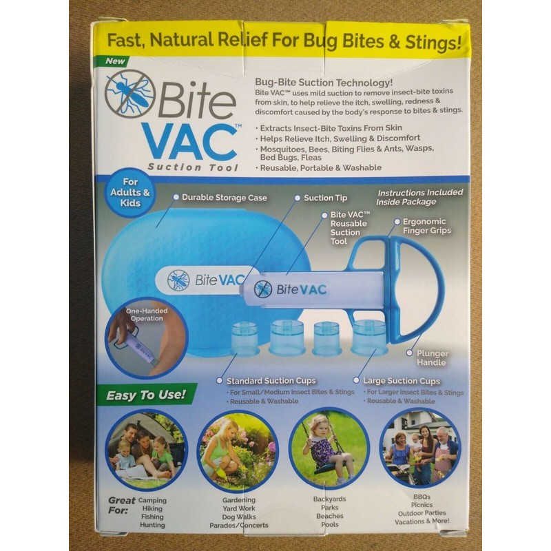 Bite Vac Suction Tool Easy to use 850017525047