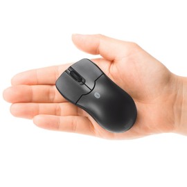 Sanwa Supply MA-BTBL27BK Bluetooth 3.0 Blue LED Mouse, Black