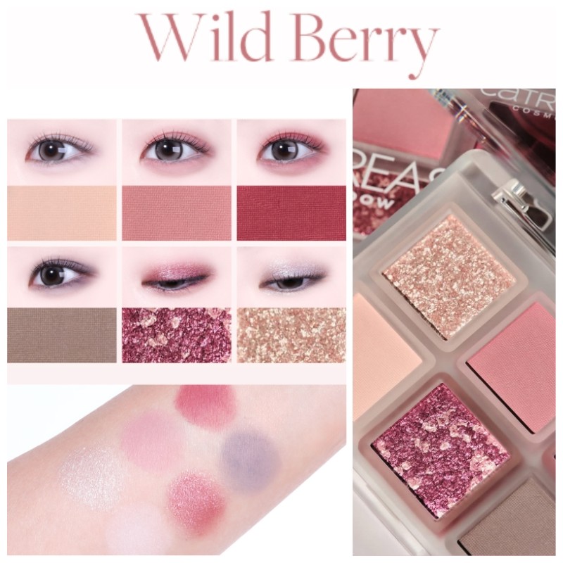 CATRICE Tiny Treasures Eyeshadow Palette 4.2g, Shade:010 Everyday Essentials