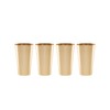 Cambridge EWMT04MTCB1BM 16 Oz Gold All-Purpose Cups, Set Of 4