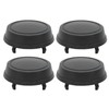 BIAREN 4x Wheel Hub Centre Caps For Ford Transit Mk4