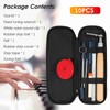 10pcs Piano Tuning Kit Professional Tuning Tools Set Tuning Wrench