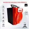 Maíz Bocina Bluetooth Recargable Portatil Radio Fm Usb Luz Led