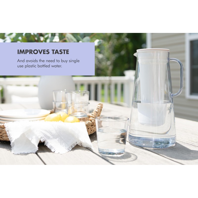 LifeStraw Home – Water Filter Pitcher, 10-Cup, BPA Free Designed