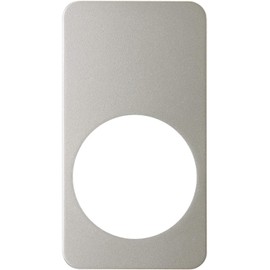 マツ六(Mazroc) レバー錠 エクレ 兼用取替レバー錠用化粧プレート EL-PL04 Nシルバー 2枚入