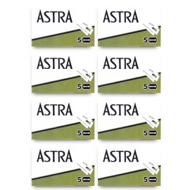40 Astra Superior Platinum Razor Blades + 1 Treet Platinum Razor Blades