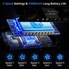 Portable fan rechargeable with 5.3 Bluetooth Speaker, 25000mAh Camping Fan