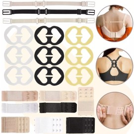 Universo en Linea 20 Pcs Clips Sujetador Extensor Para Bra Strap Ajustable F