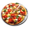 1 x Round MDF Magnet - Tasty Pizza Italian Food
