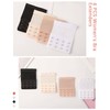 JELIEE 4 PCS Women's Bra Extenders 4 Hooks 3 Rows