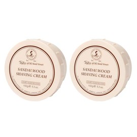Taylor of Old Bond Street Sandalwood Shaving Cream Bowl 150g 2-Pack
