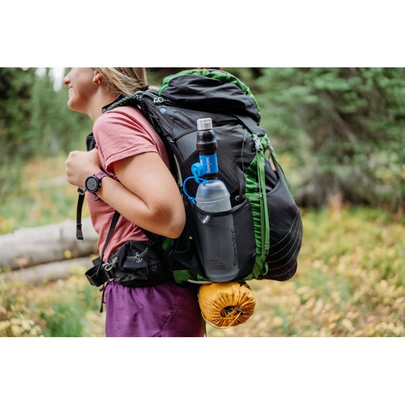 Sawyer Products Squeeze Water Filtration System, Cnoc Premium 1 Liter