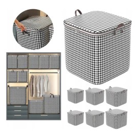 6pcs Bolsa Almacenamiento De Organizador De Ropa Plegable