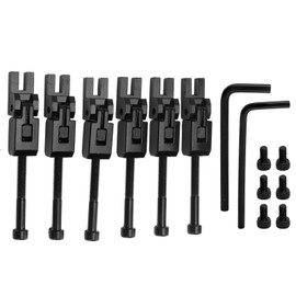 Guitar Tremolo Saddle Wear-Resistant Bridge Saddle 6pcs for Floyd Rose