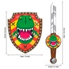 Animal Armouriez - Deluxebase T-Rex Dinosaur Foam Sword and Shield