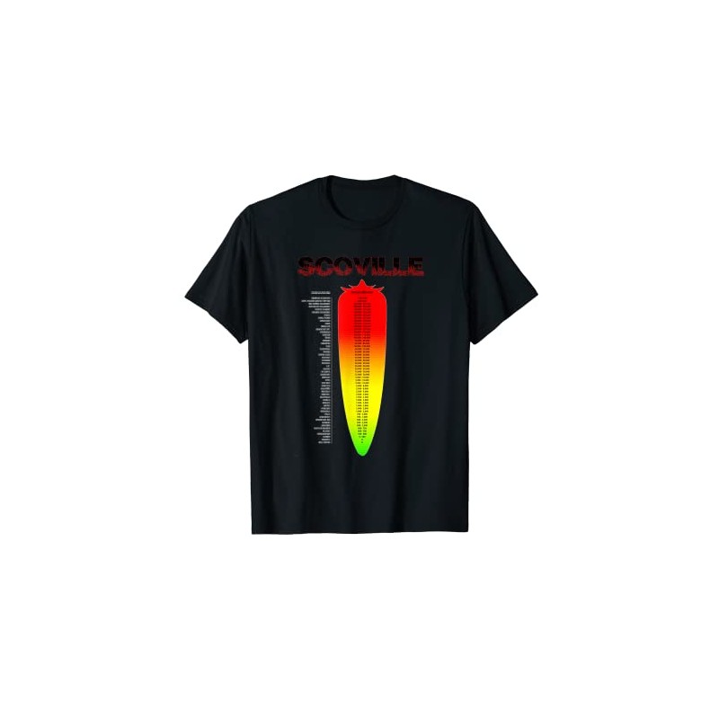 Spicy Scoville Heat Scale Tshirt