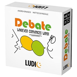 Ludic Debate Game: Whoever convinces wins! | Party Game | For 3-8 Players | Ages 10+