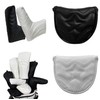 Putter Cover Headcover Odyssey 2 Ball Magnetic Mallet Fit Cameron Odyssey Pin Star Black White (Pin-type Black)